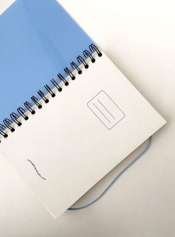Cuaderno Anillado PVC "Cielo"